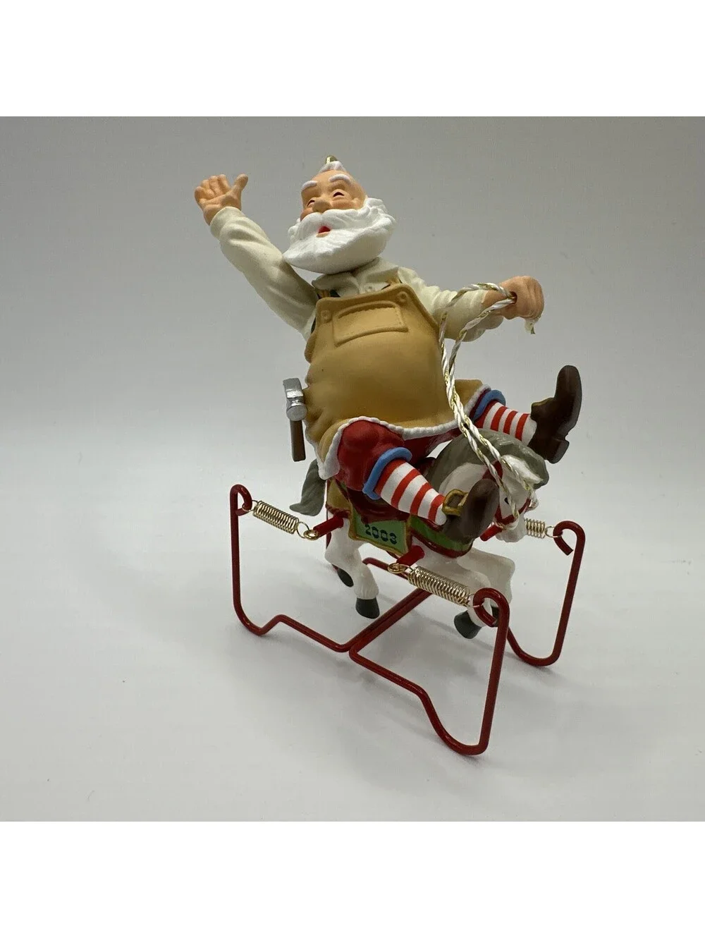 2003 Hallmark Keepsake Ornament – Toymaker Santa (4th in Series)